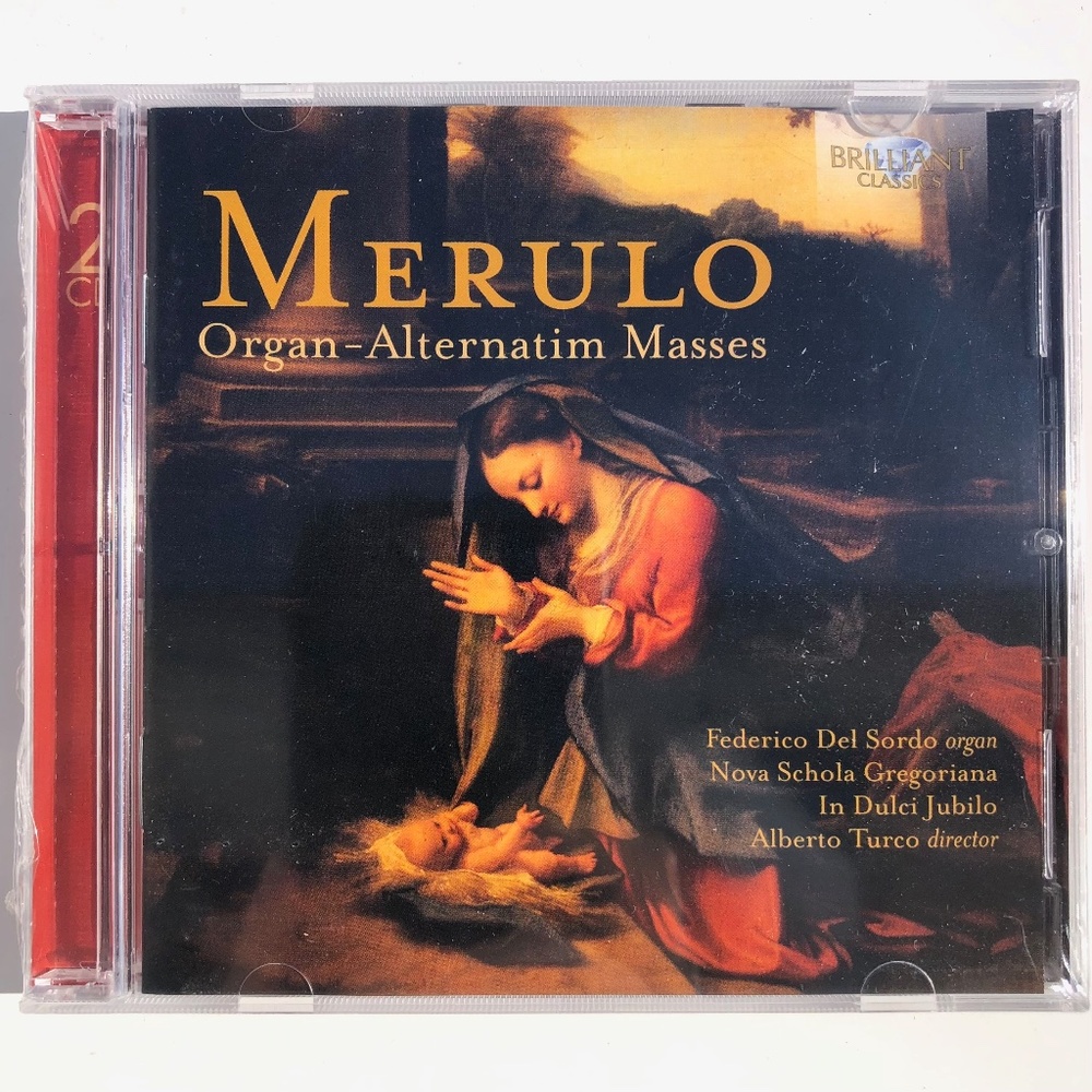 Merulo Organ-Alternatim Masses by Claudio Merulo Alberto Turco CD 5028421951454